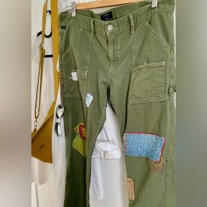 COH reworked hand stitched utility trousers - Pantalon Retravaillé unisex 30x25